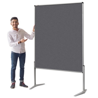 EUROPin© UT Pinboard-tabule stojací, plsť antracit