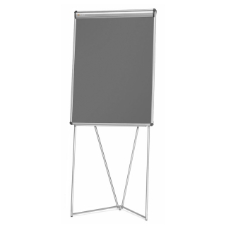 EuroFlip® FlipChart: grey alu/anthracite 